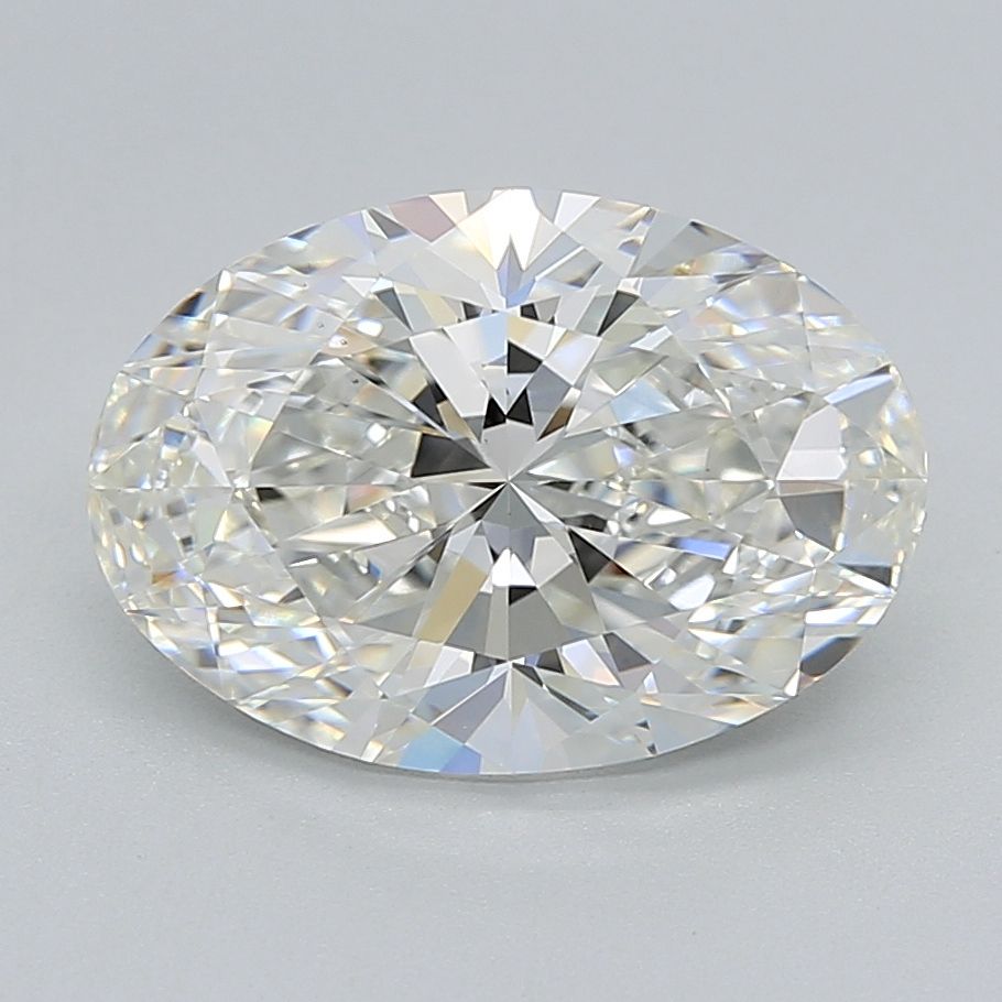 3.04 ct. oval Lab Grown Diamond front image