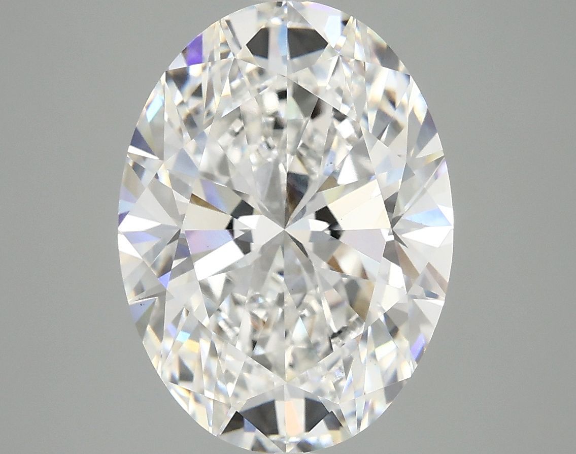 5.03 ct. oval Lab Grown Diamond front image