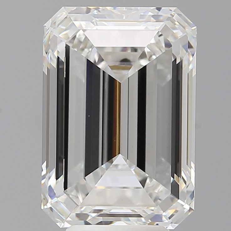 6.06 ct. emerald Lab Grown Diamond front image