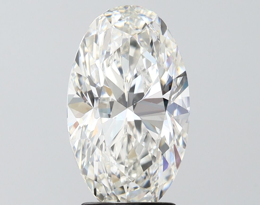 3.50 ct. oval Lab Grown Diamond front image
