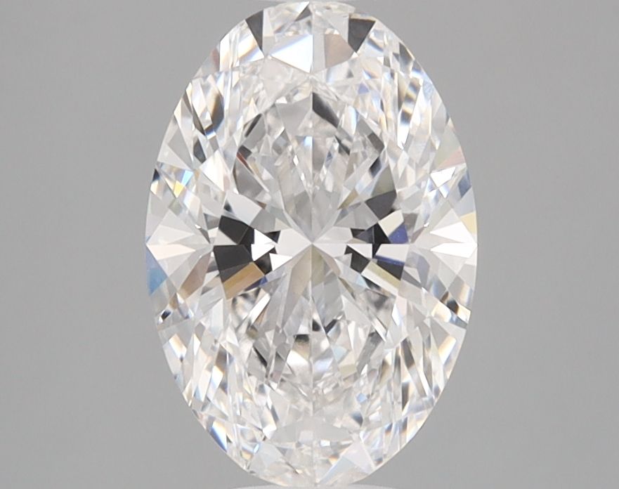 1.57 ct. oval Lab Grown Diamond front image