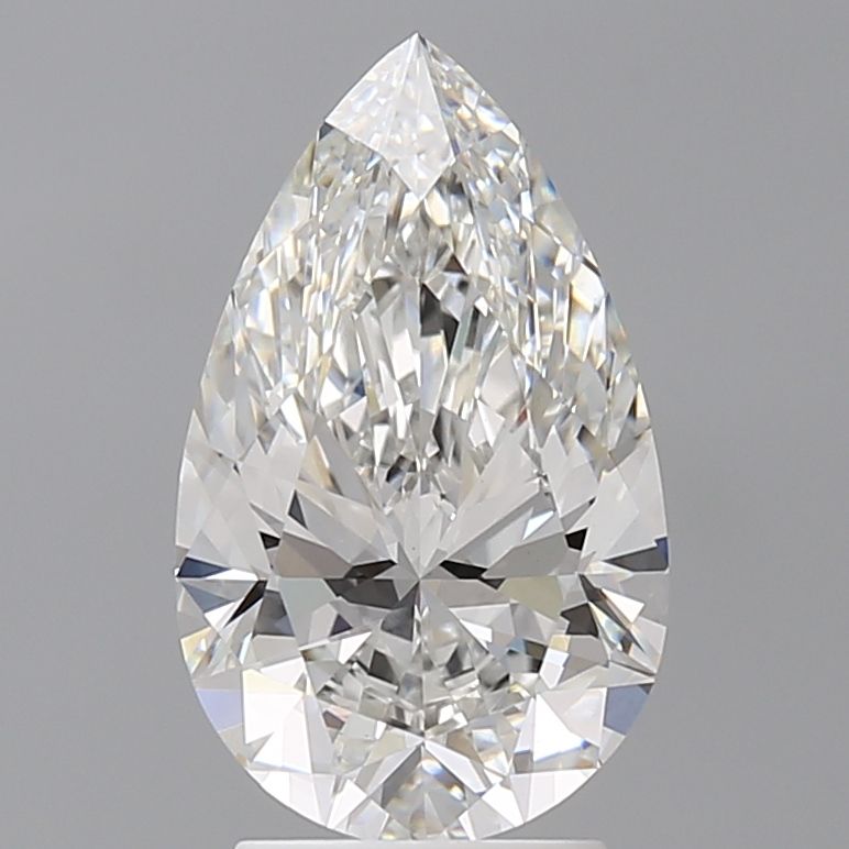 3.02 ct. pear Lab Grown Diamond front image