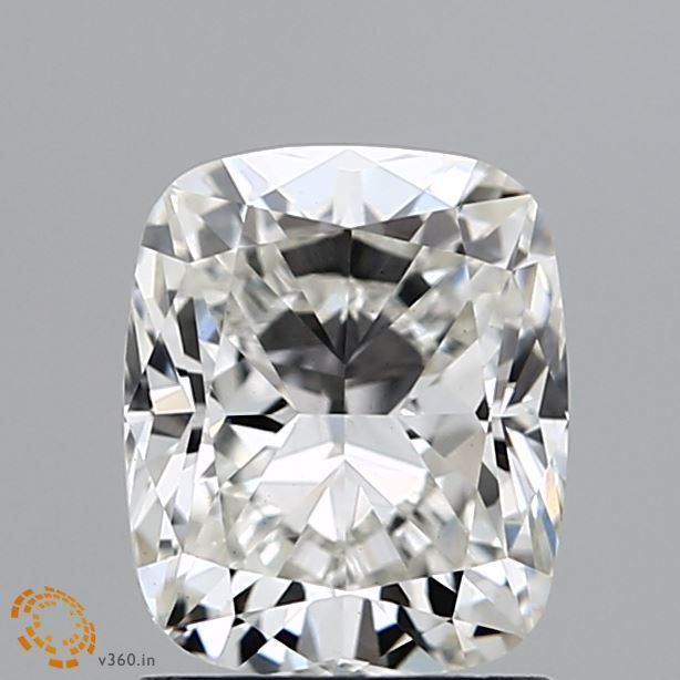 1.52 ct lab-grown Cushion brilliant Diamond