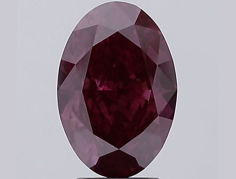 3.51 ct. oval Lab Grown Diamond front image