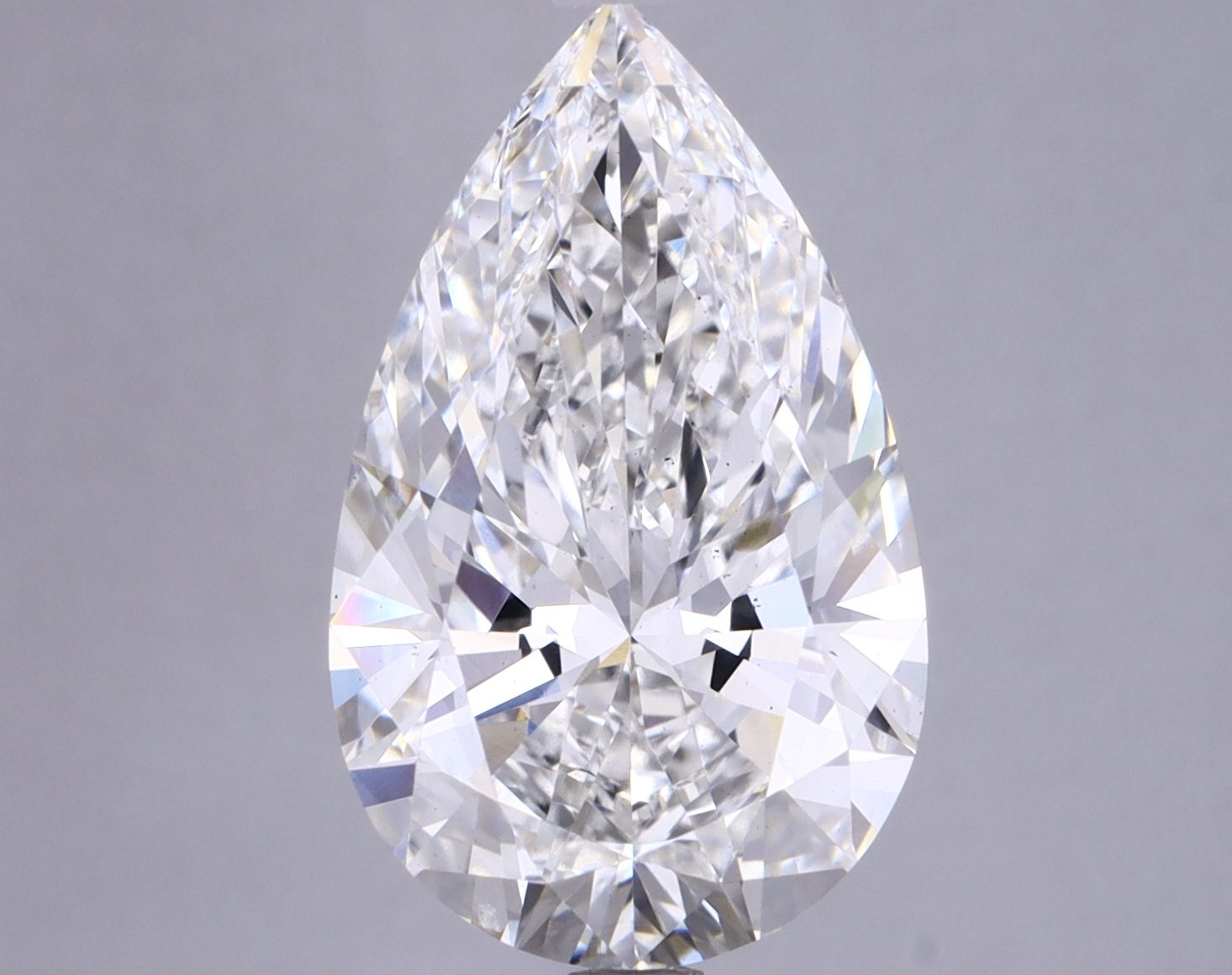 5.32 ct. pear Lab Grown Diamond front image