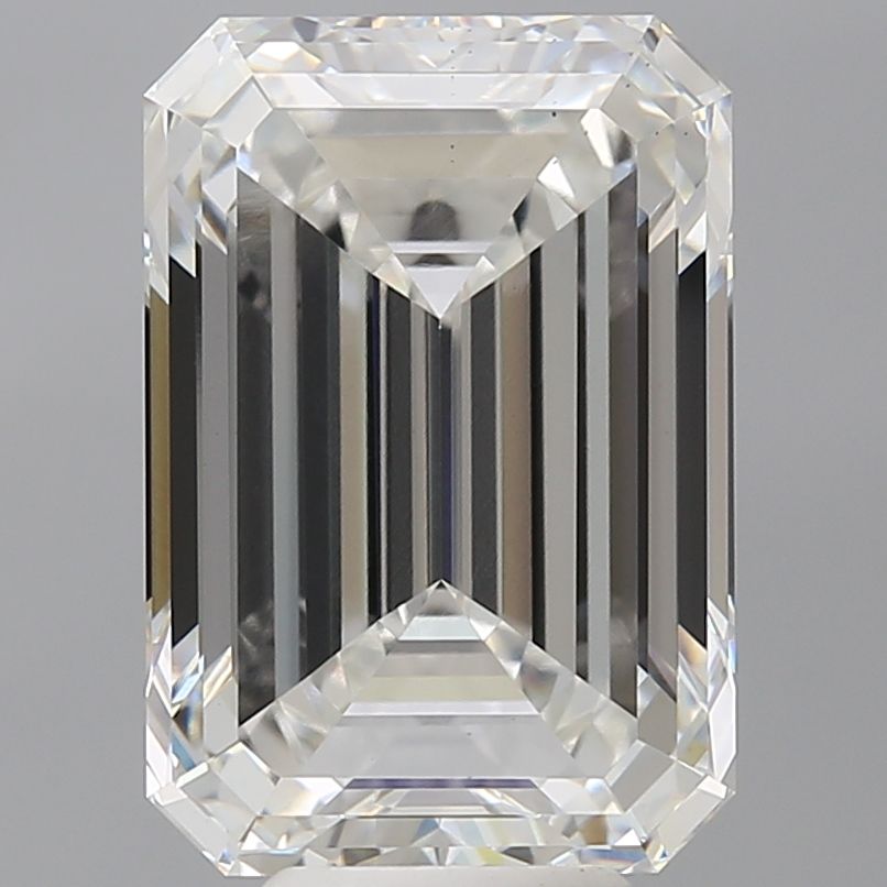 8.05 ct. emerald Lab Grown Diamond front image