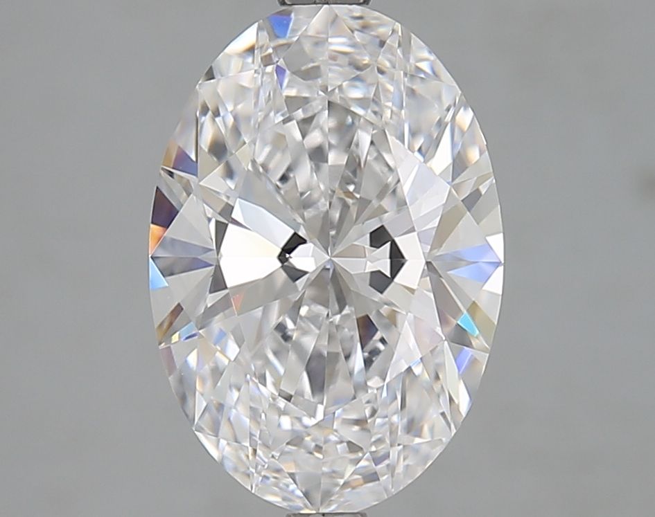 3.20 ct. oval Lab Grown Diamond front image