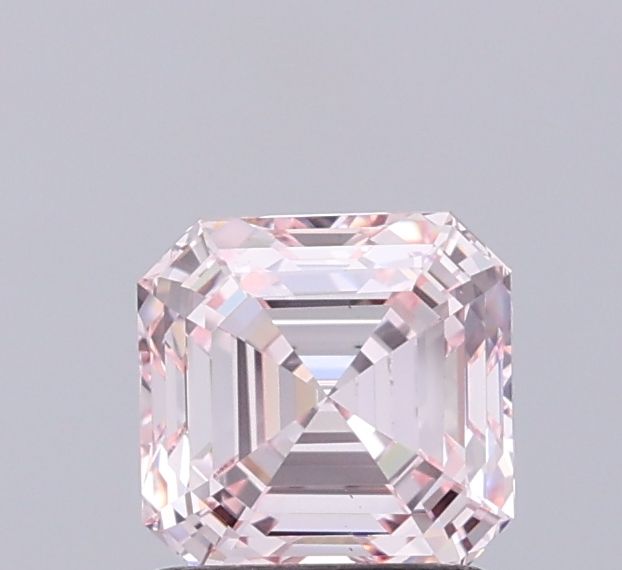 1.3 CT Fancy Intense Pink ASSCHER