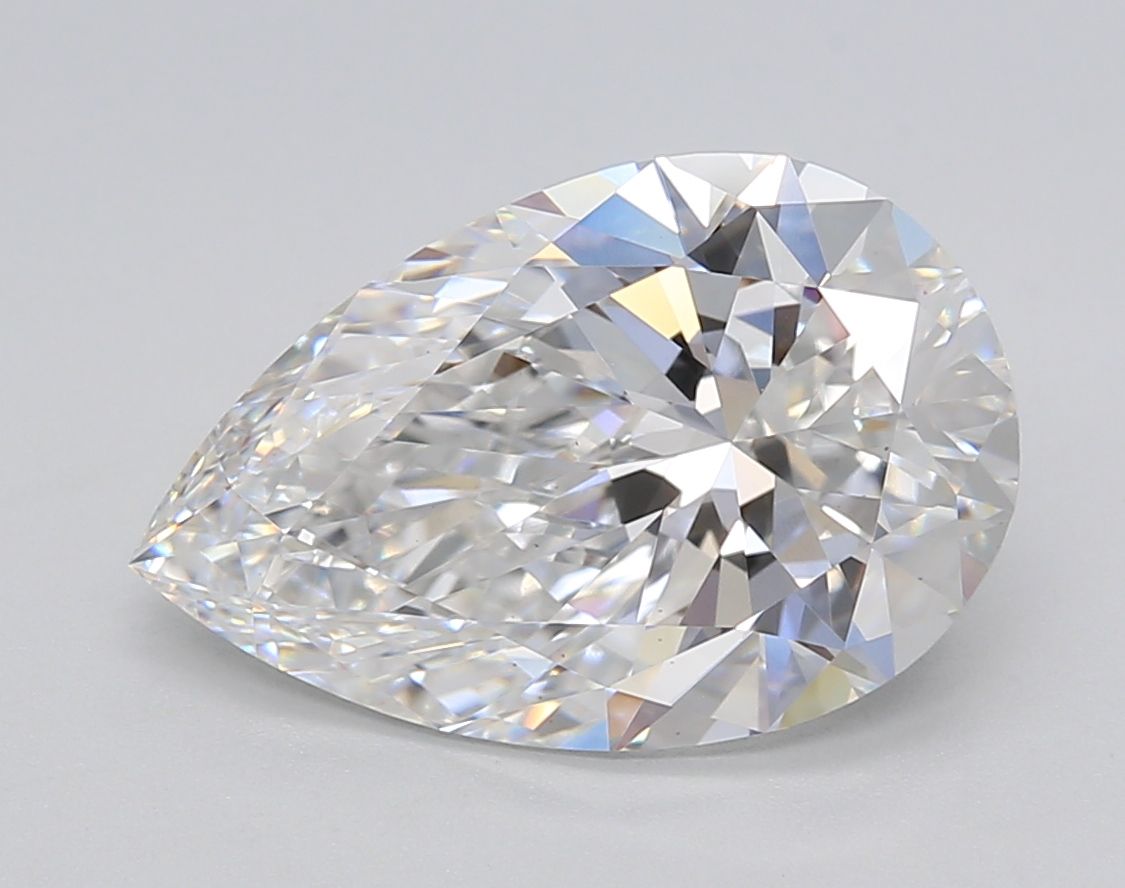 4.01 ct. pear Lab Grown Diamond front image