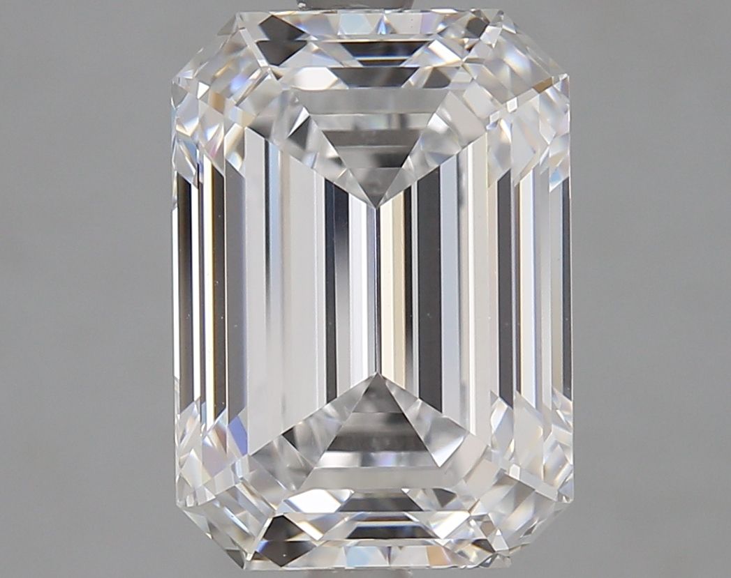 Diamant Émeraude 4.02 ct - Couleur D - Pureté VS1