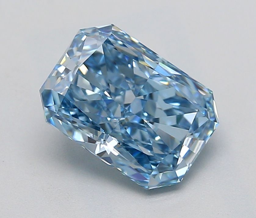 1.53 CT Fancy Vivid Blue RADIANT