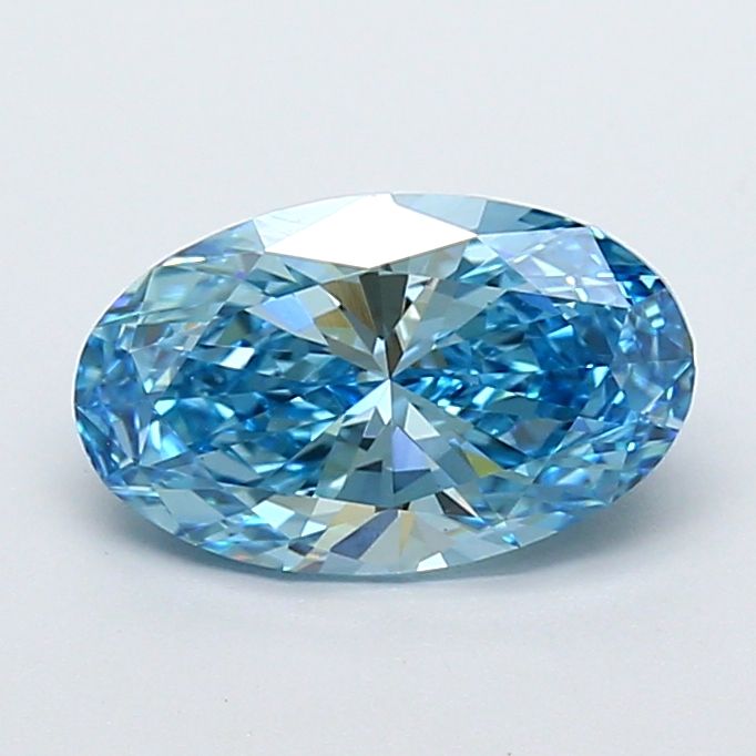 5.00 ct. oval Lab Grown Diamond front image