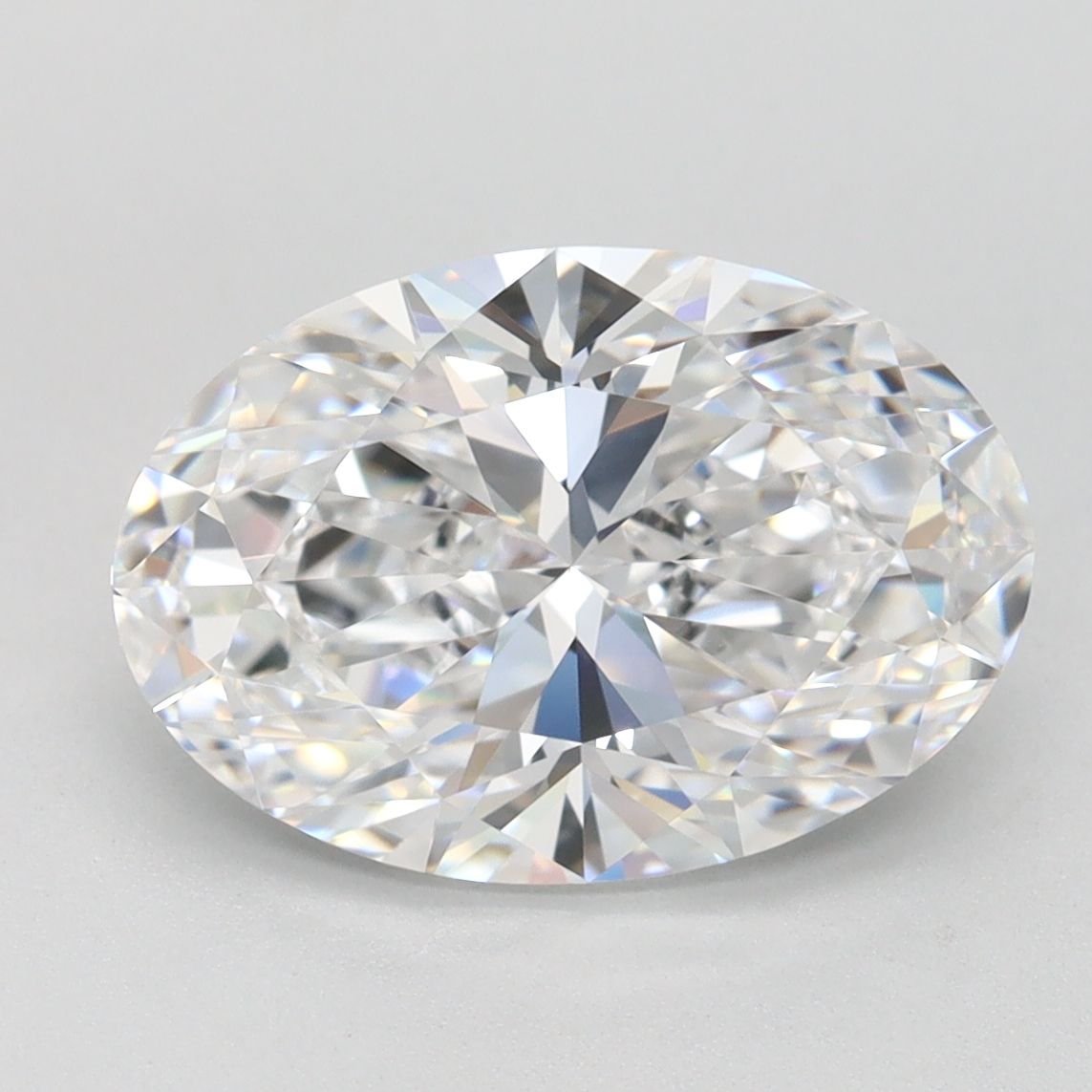 2.87 ct. oval Lab Grown Diamond front image