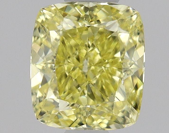 Diament 0.5 ct Fancy Intense Yellow/SI1