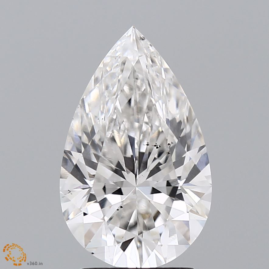 2.60 ct. pear Lab Grown Diamond front image