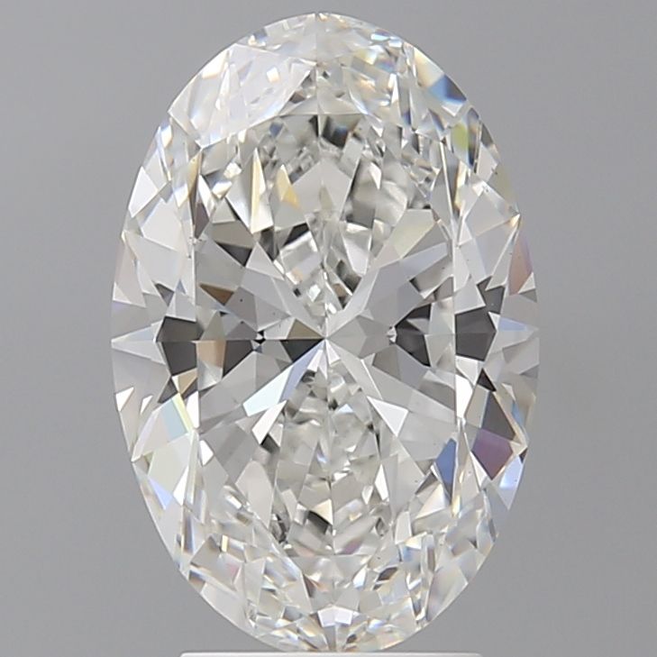 3.58 ct. oval Lab Grown Diamond front image