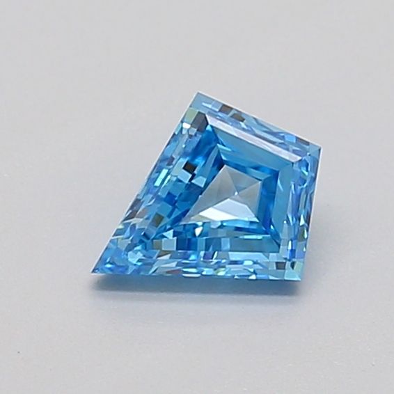 0.42 CT Fancy Vivid Blue KITE