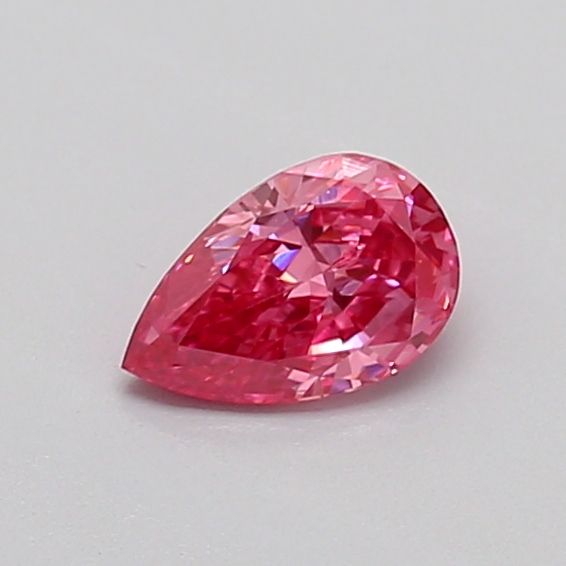 0.33 CT Fancy Vivid Pink PEAR