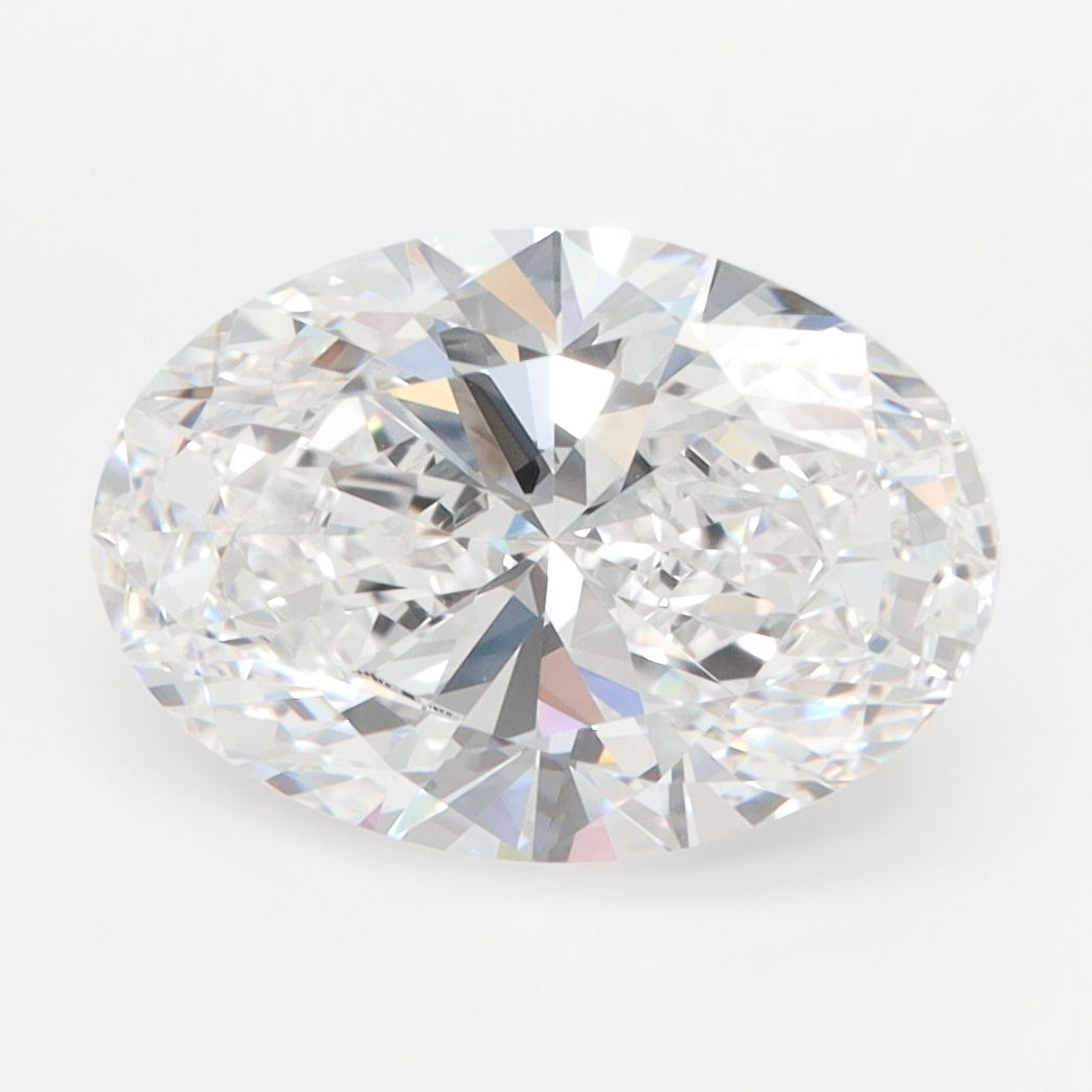 3.25 ct. oval Lab Grown Diamond front image