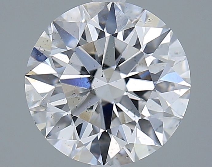 Diamant Rond 2.05 ct - Couleur D - Pureté SI2