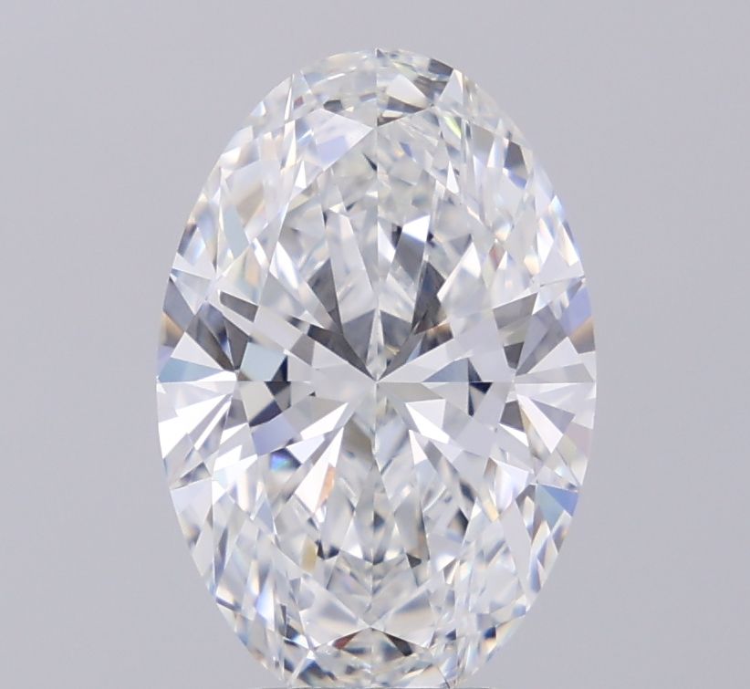4.07 ct. oval Lab Grown Diamond front image