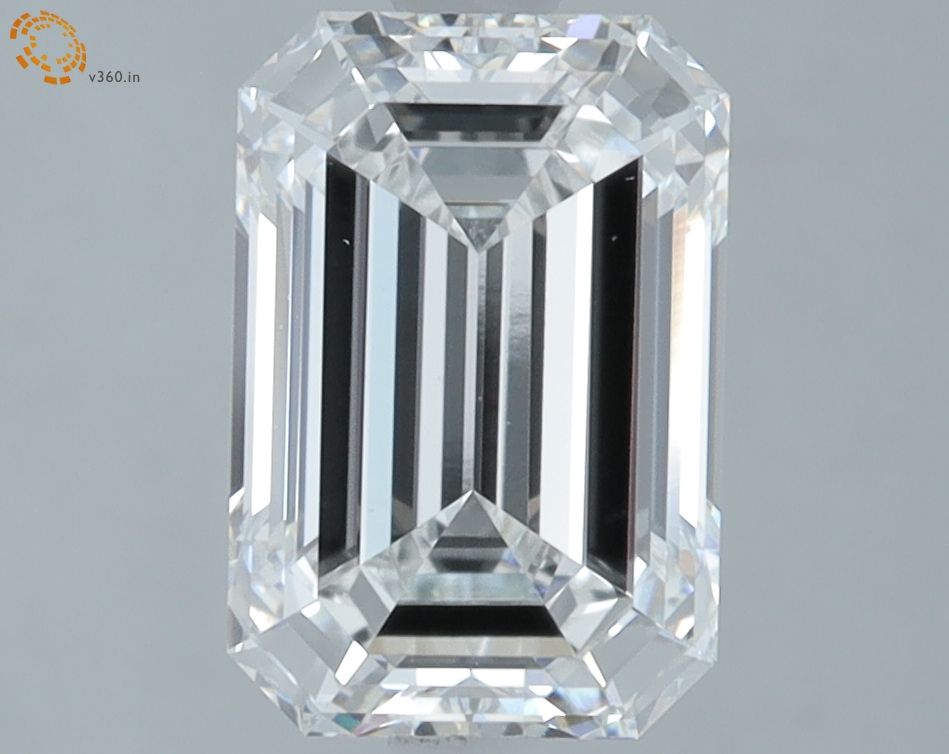 2.64 ct. emerald Lab Grown Diamond front image
