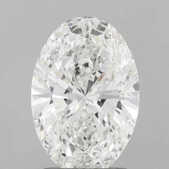 1.56 ct. oval Lab Grown Diamond front image