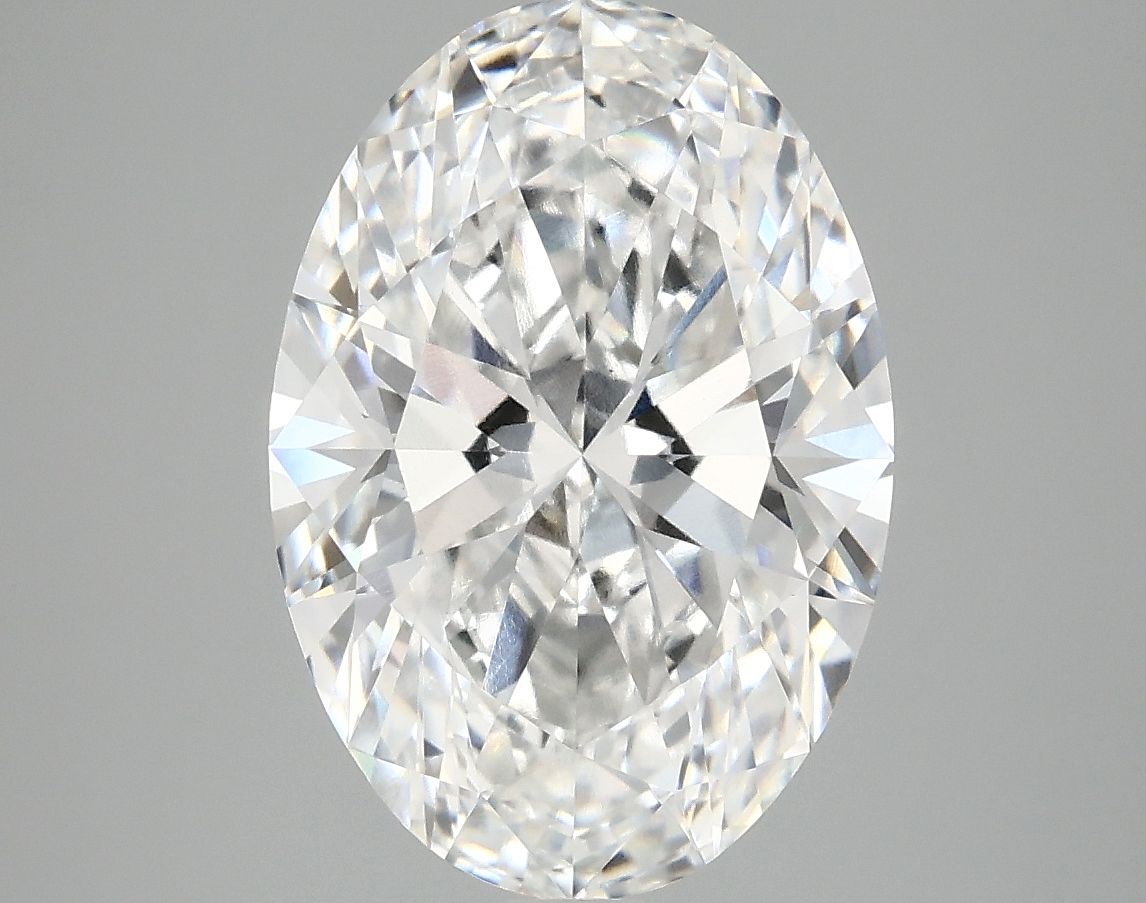 4.10 ct. oval Lab Grown Diamond front image