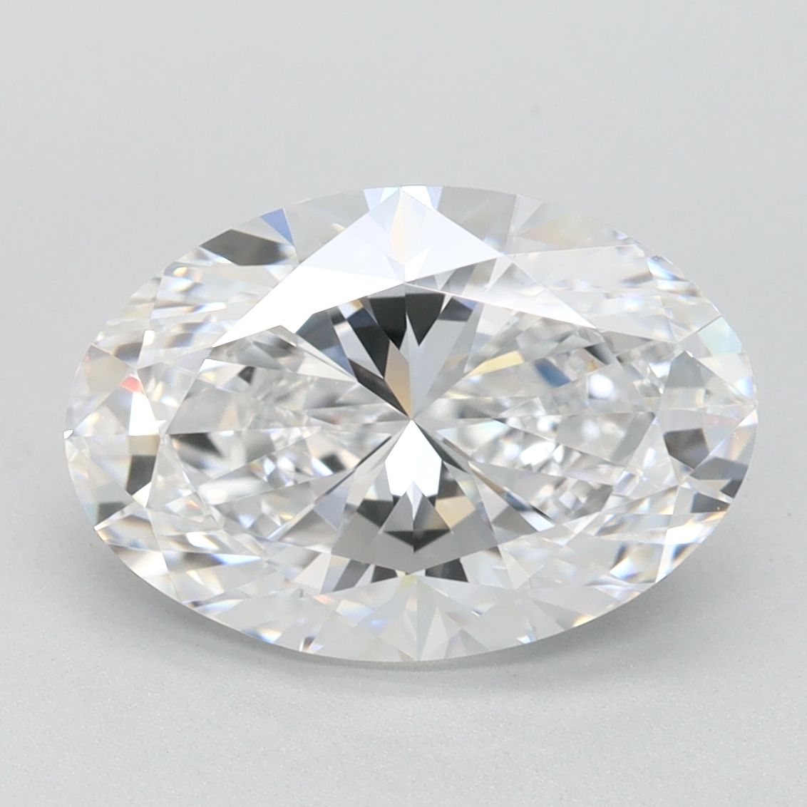 3.02 ct. oval Lab Grown Diamond front image