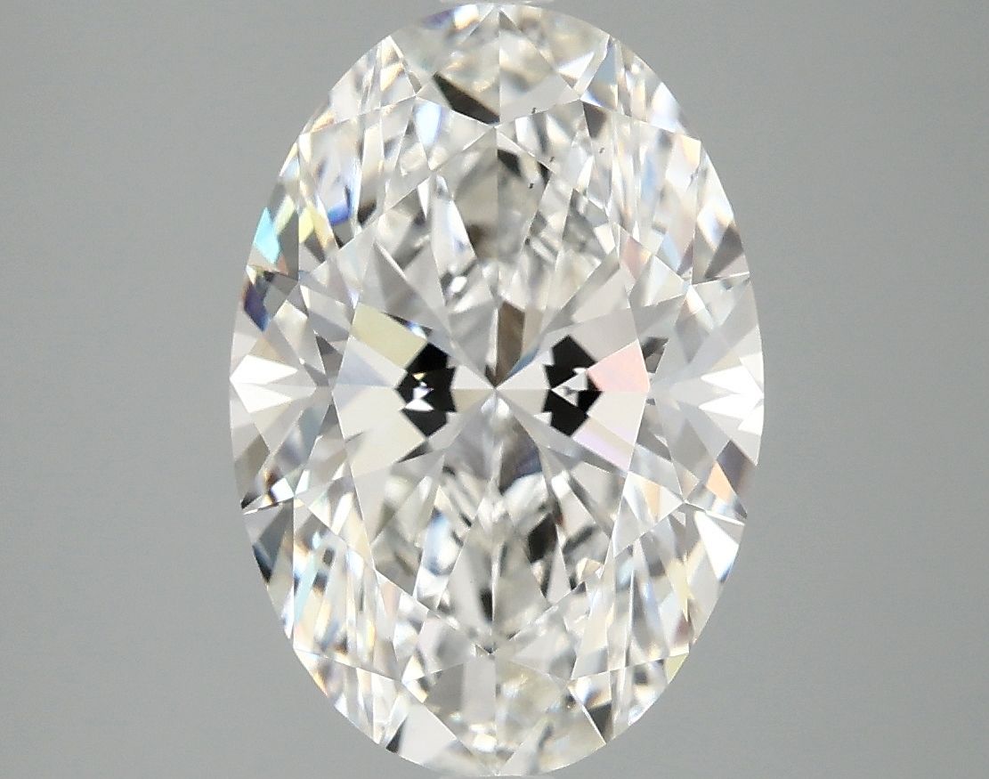 4.06 ct. oval Lab Grown Diamond front image