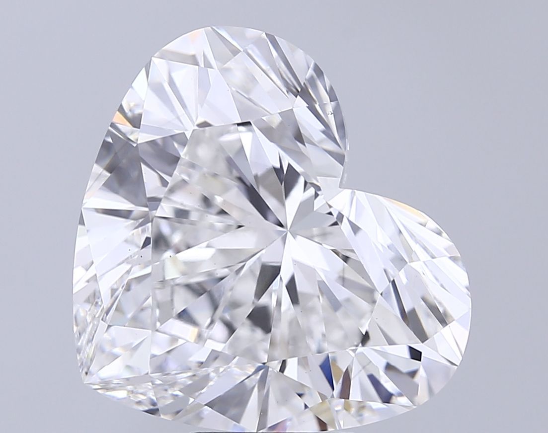 11.20 ct. heart Lab Grown Diamond front image