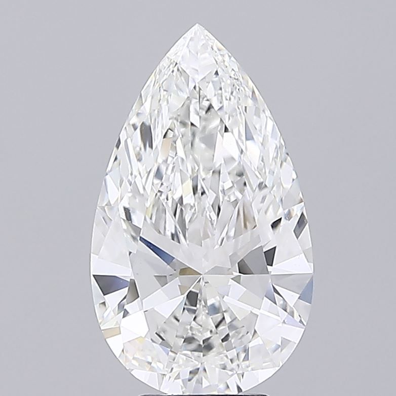 6.04 ct. pear Lab Grown Diamond front image