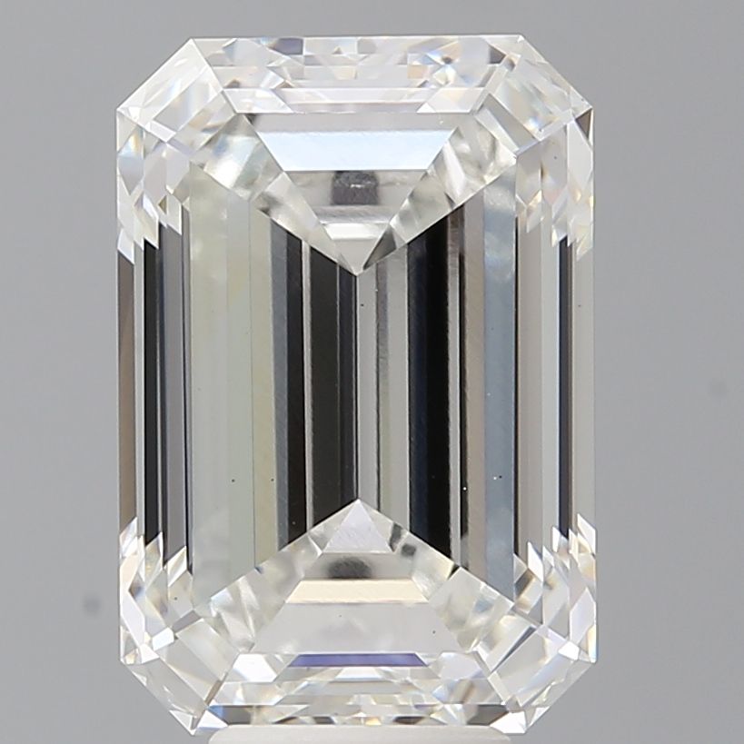 7.58 ct. emerald Lab Grown Diamond front image