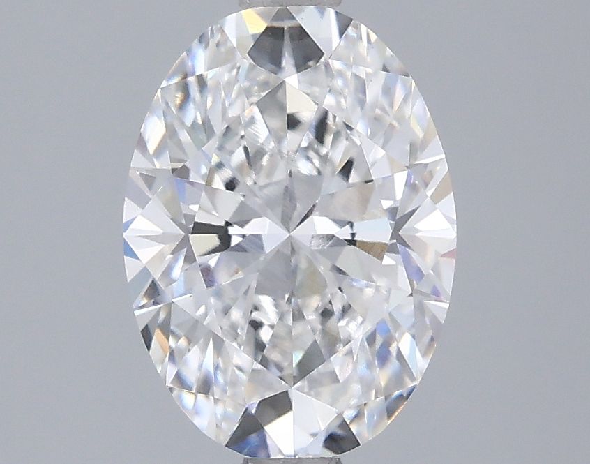 2.01 ct. oval Lab Grown Diamond front image