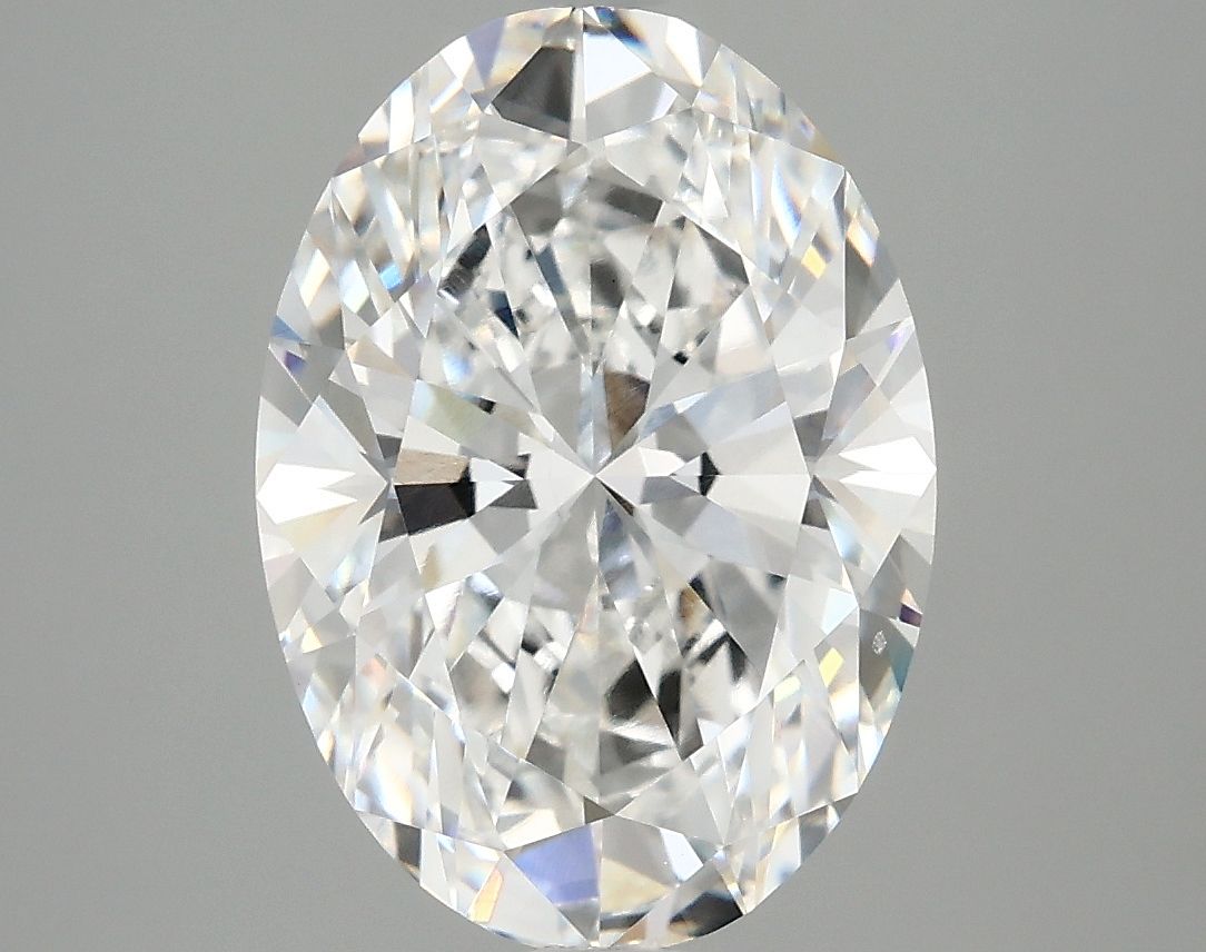 4.09 ct. oval Lab Grown Diamond front image