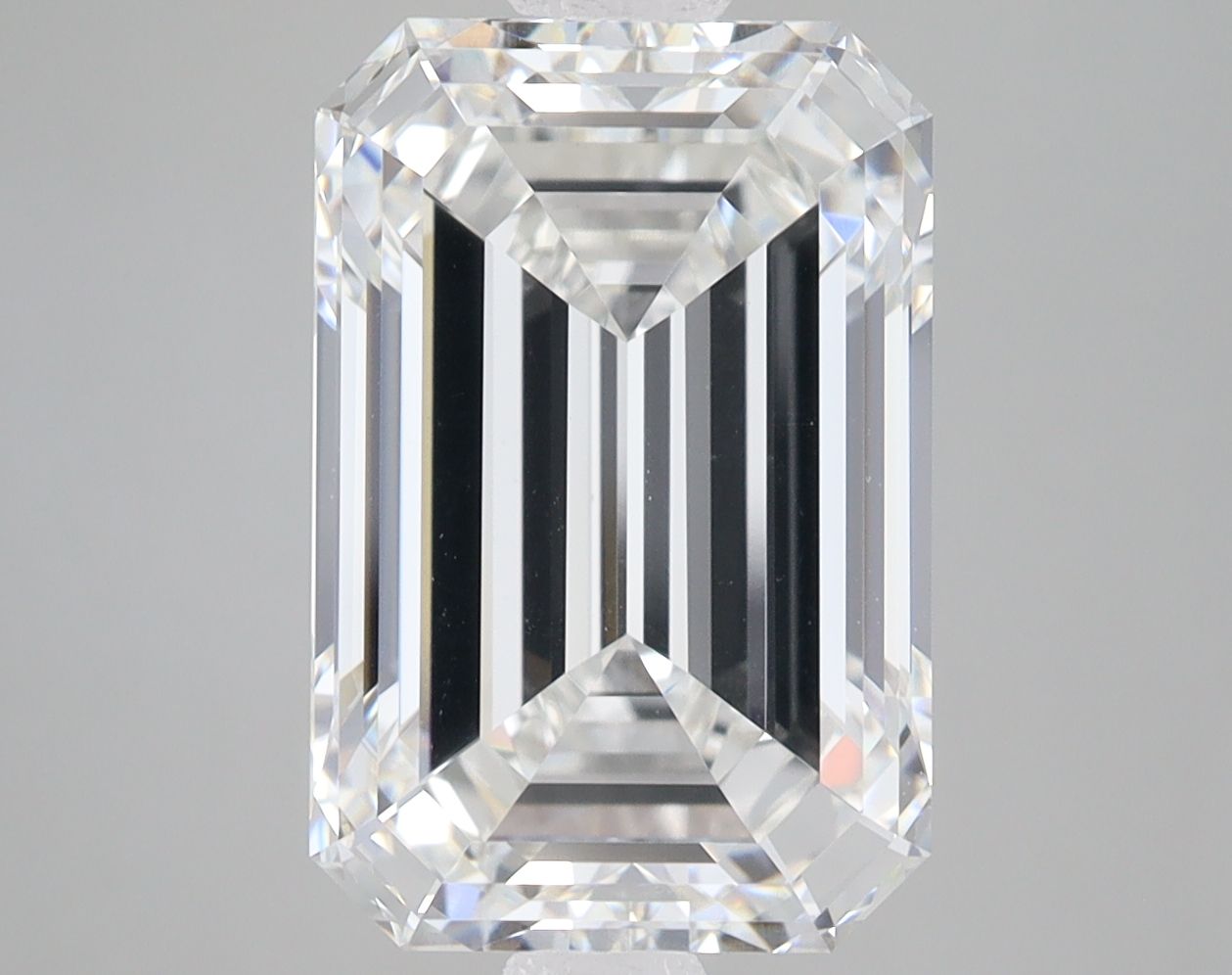 6.58 ct. emerald Lab Grown Diamond front image