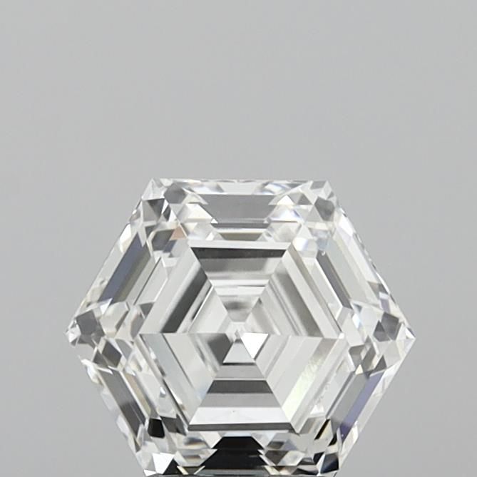 3.04 ct lab-grown Hexagonal Diamond