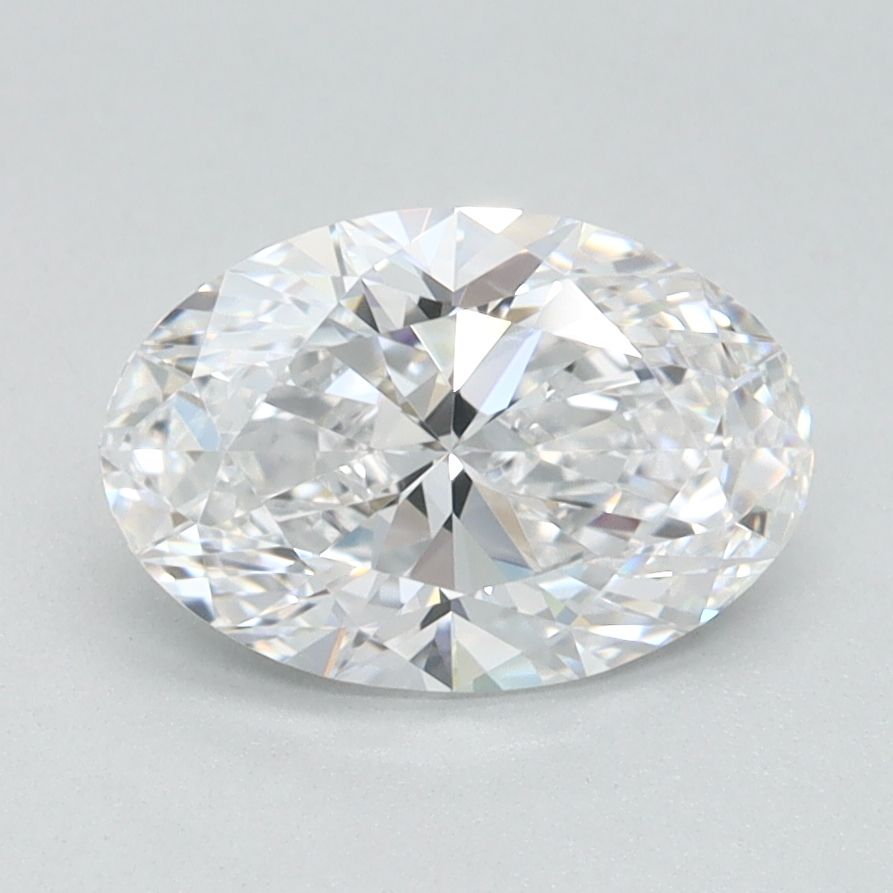1.10 ct. oval Lab Grown Diamond front image