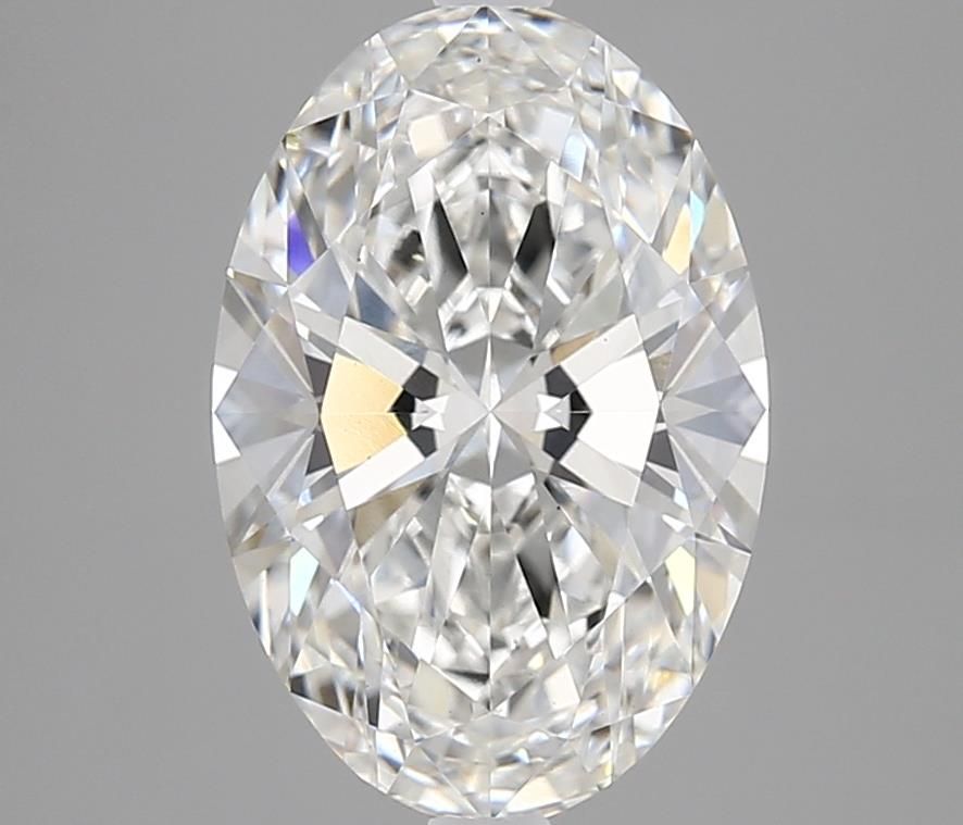 3.35 ct. oval Lab Grown Diamond front image
