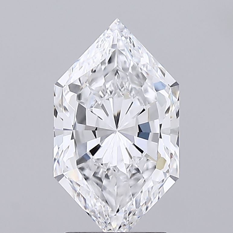 2.03 ct lab-grown Hexagonal Diamond