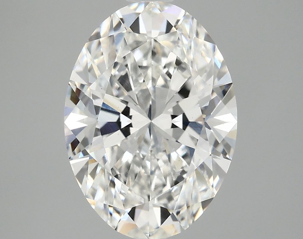 3.10 ct. oval Lab Grown Diamond front image