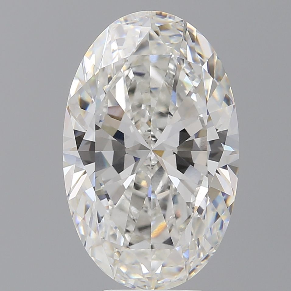 7.01 ct. oval Lab Grown Diamond front image