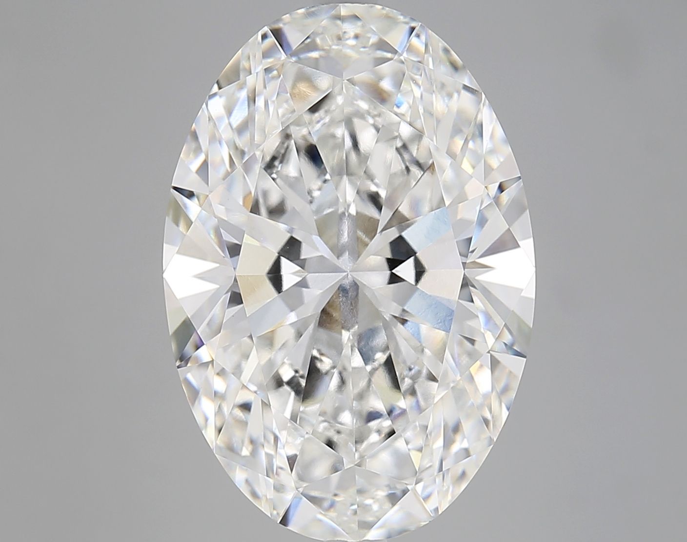 9.07 ct. oval Lab Grown Diamond front image
