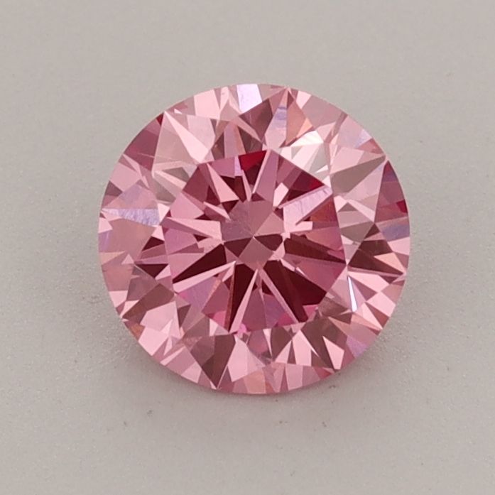 0.85 CT Fancy Vivid Pink ROUND