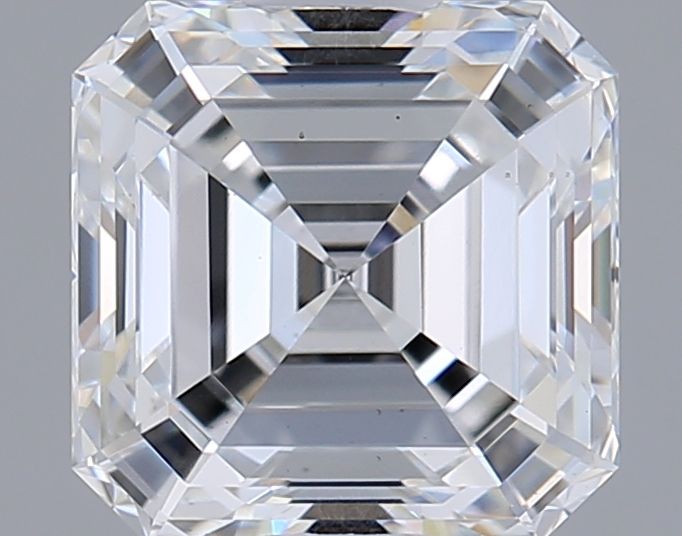 1.44 ct lab-grown Asscher Diamond