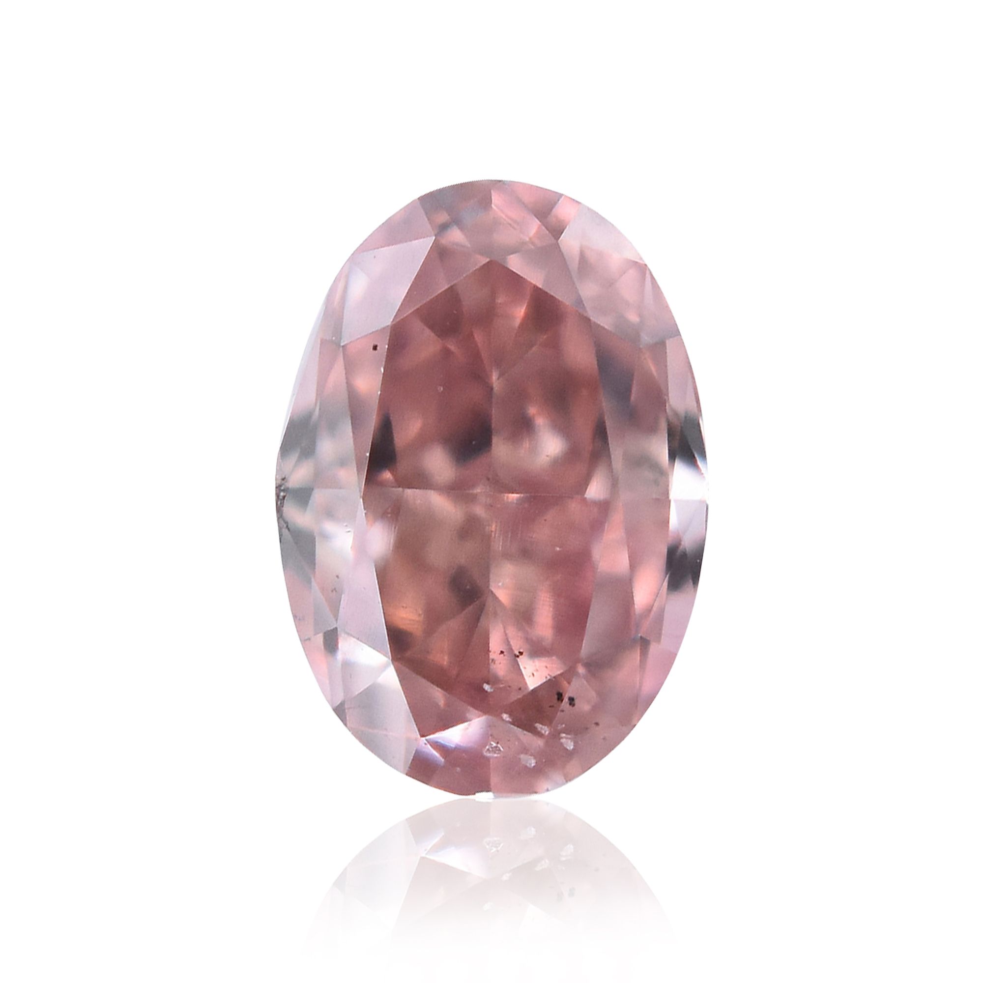 Diament 0.22 ct Fancy Orangey Pink/SI1