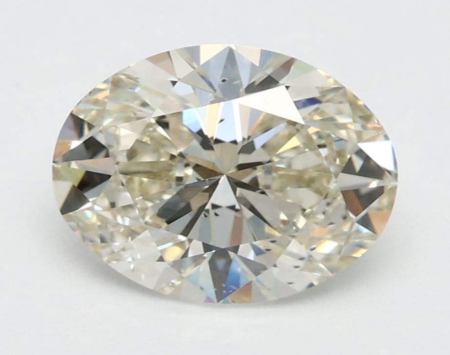 1.70 ct. oval Lab Grown Diamond front image