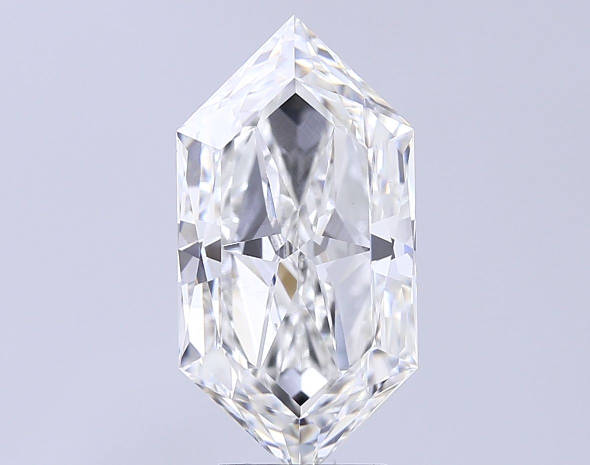 3.56 ct lab-grown Hexagonal Diamond