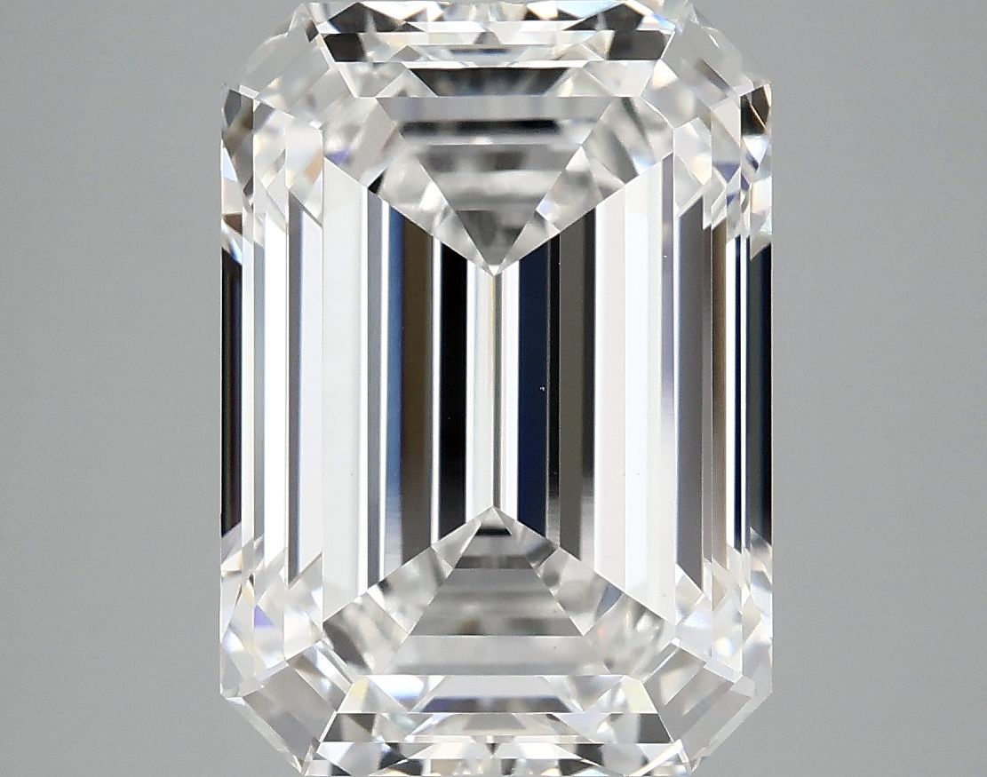 7.18 ct. emerald Lab Grown Diamond front image
