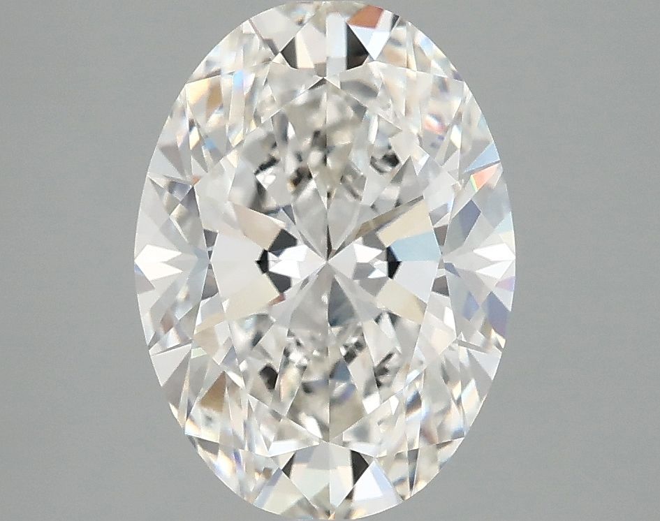 3.02 ct. oval Lab Grown Diamond front image